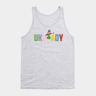 Ukulady Ukulele + Lady Tank Top